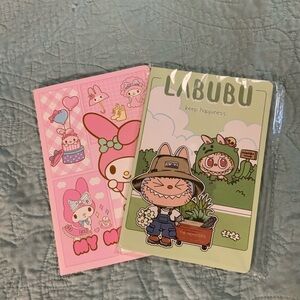 SALE Labubu and Hello Kitty Notebooks Journals SALE